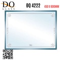 Gương phòng tắm hình chữ nhật Đình Quốc ĐQ 4222(450x600mm)