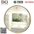 Gương Phòng Tắm Viền Inox Hình Tròn Đình Quốc ĐQ 63002 600x600mm