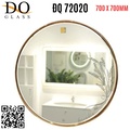 Gương viền khung inox Đình Quốc ĐQ 63002 (700x700mm) 