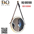 Gương dây da đèn led Đình Quốc ĐQ 69018B (600x600mm) 