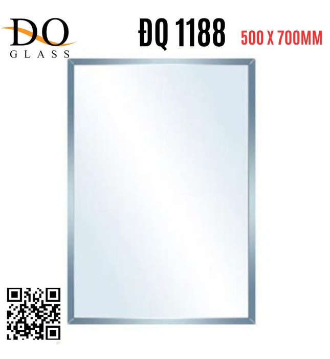 Gương phòng tắm Đình Quốc ĐQ 1188(500x700mm) 