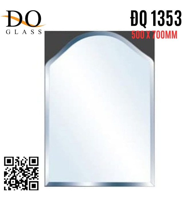 Gương phòng tắm Đình Quốc ĐQ 1353 (500x700mm)