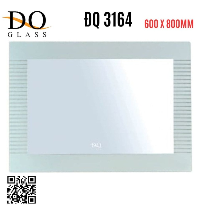 Gương phòng tắm trang trí Đình Quốc ĐQ 3164 (600x800mm) 