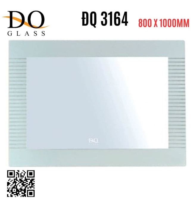 Gương phòng tắm trang trí Đình Quốc ĐQ 3164 (800x1000mm) 