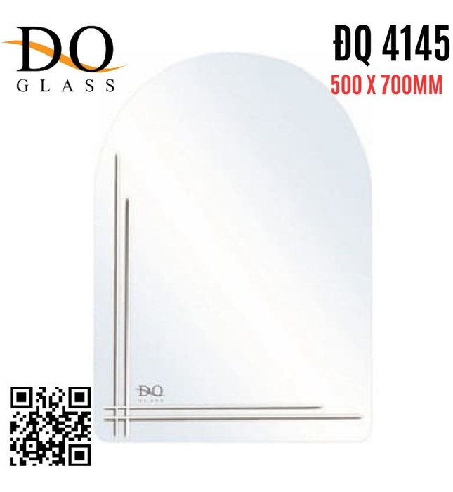 Gương phòng tắm trang trí Đình Quốc ĐQ 4115 (500x700mm)  