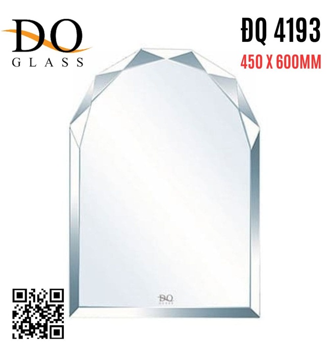 Gương phòng tắm trang trí Đình Quốc ĐQ 4193(450x600mm)