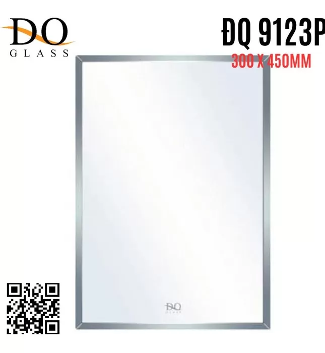 Gương Phòng Tắm Đình Quốc ĐQ 9123P 300x450mm
