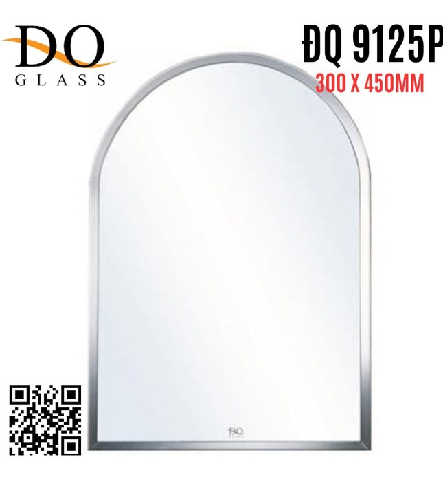 Gương phòng tắm Đình Quốc ĐQ 9125P (300x450mm)