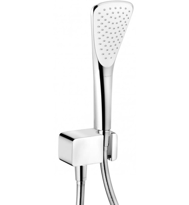 Bộ dây bát sen tắm màu trắng Kludi Fizz 6767091-00