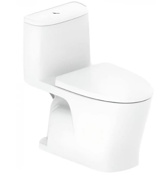 Bàn cầu 1 khối xả xoáy kép American Standard Loven VF-1863