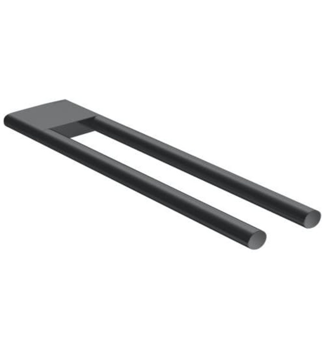 Thanh treo khăn đôi đen Edition 400 Keuco 11519130000