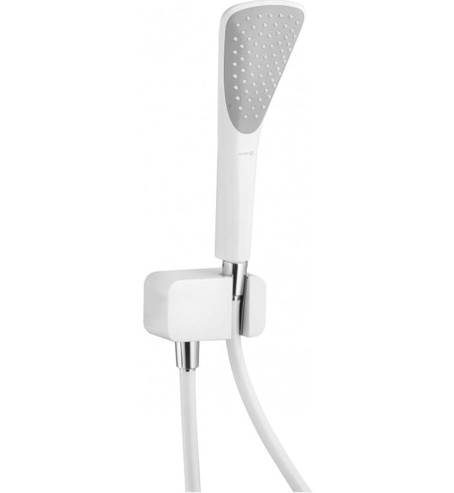 Bộ dây bát sen tắm màu trắng Kludi Fizz 6767091-00