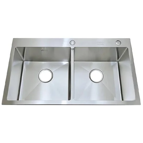 Chậu rửa bát 2 hố cân inox SUS304 Cielo 01-8245 (82x45cm)
