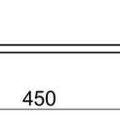 Thanh treo khăn đơn Edition 400 Keuco 11520010000 (45cm)