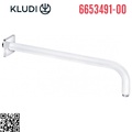 Thanh nối bát sen âm tường trắng Kludi A-QA 6653491-00
