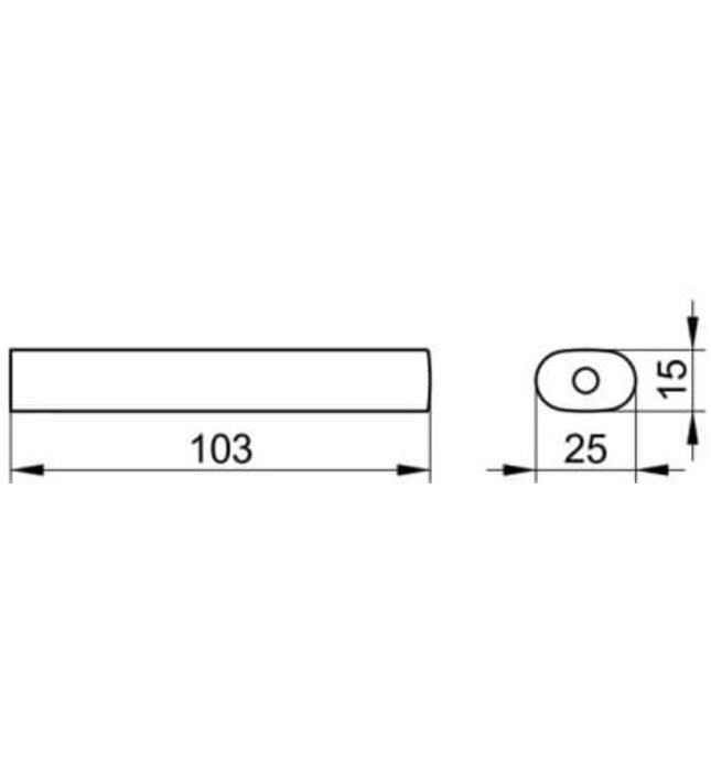 Lô giấy vệ sinh đen Đức Edition 400 Keuco 11563130000