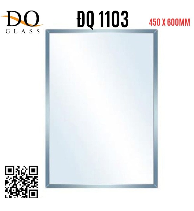 Gương phòng tắm Đình Quốc ĐQ 1103 (450x600mm)  