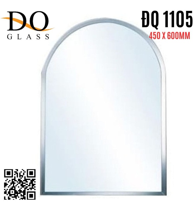 Gương phòng tắm Đình Quốc ĐQ 1105 (450x600mm)