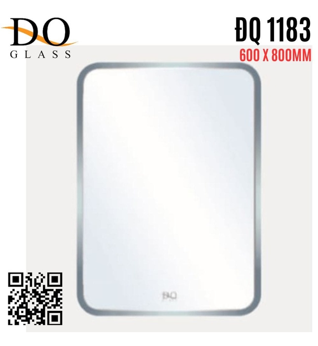 Gương phòng tắm Đình Quốc ĐQ 1183(600x800mm) 
