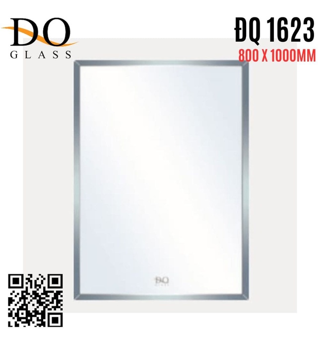 Gương phòng tắm Đình Quốc ĐQ 1623(800x1000mm)  