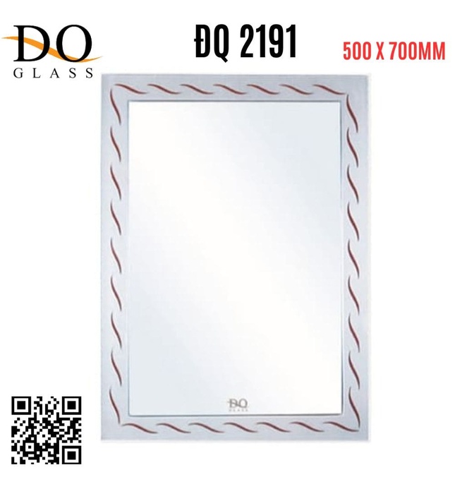 Gương phòng tắm Đình Quốc ĐQ 2191 (500x700mm) 