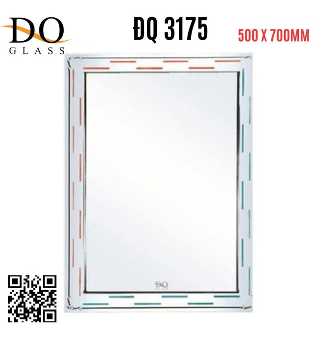 Gương phòng tắm Đình Quốc ĐQ 3175 (500x700mm)  