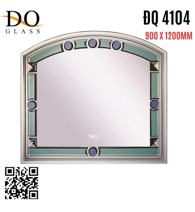 Gương phòng tắm Đình Quốc ĐQ 4104 (900x1200mm)  