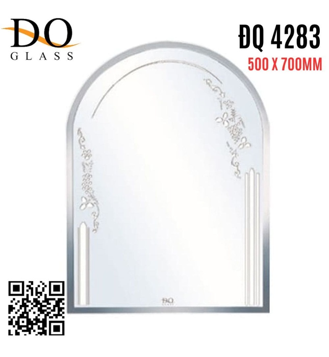 Gương phòng tắm Đình Quốc ĐQ 4283 (500x700mm)