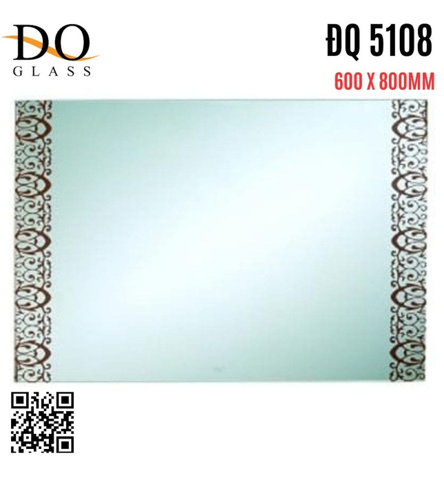 Gương phòng tắm Đình Quốc ĐQ 5108 (600x800mm) 