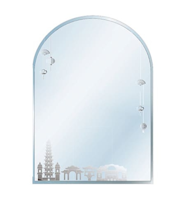 Gương phòng tắm Đình Quốc ĐQ 8802A (450x600mm)