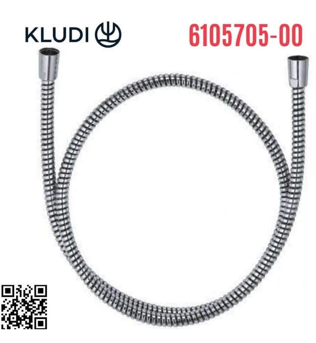 Dây sen tắm inox Đức Logoflex Kludi 6105705-00