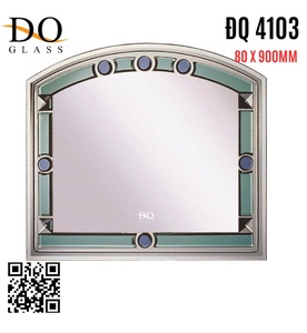 Gương phòng tắm Đình Quốc ĐQ 4103 (800x900mm) 
