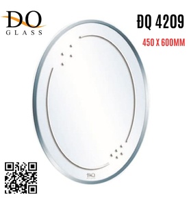 Gương phòng tắm Đình Quốc ĐQ 4209 (450x600mm) 
