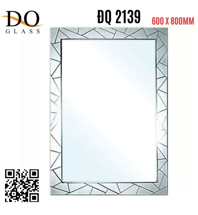 Gương phòng tắm Đình Quốc ĐQ 2139 (600x800mm) 
