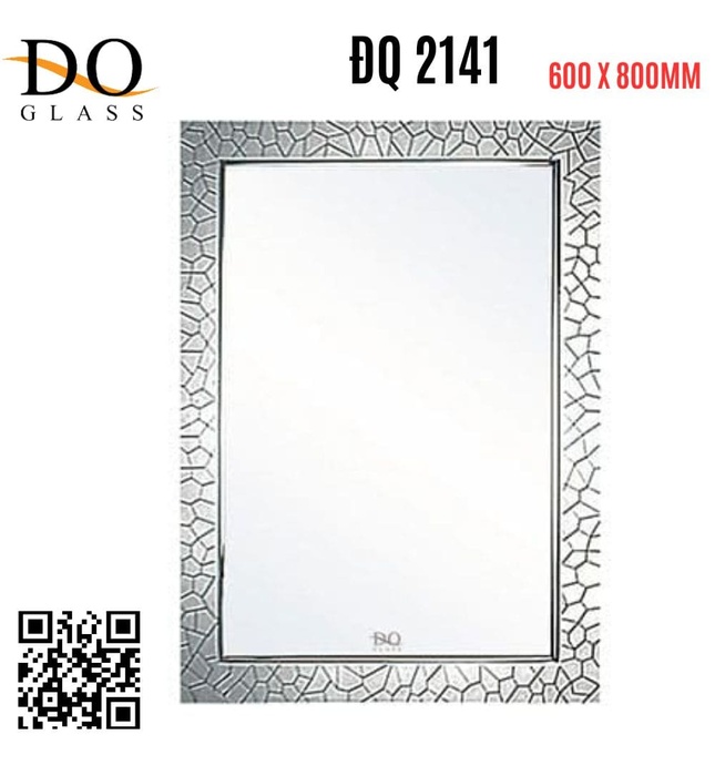 Gương phòng tắm Đình Quốc ĐQ 2141 (600x800mm) 