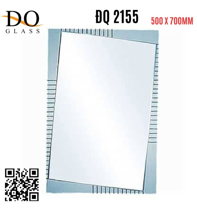 Gương phòng tắm Đình Quốc ĐQ 2155 (500x700mm)  