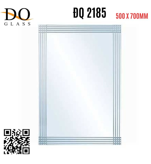 Gương phòng tắm Đình Quốc ĐQ 2185 (500x700mm) 