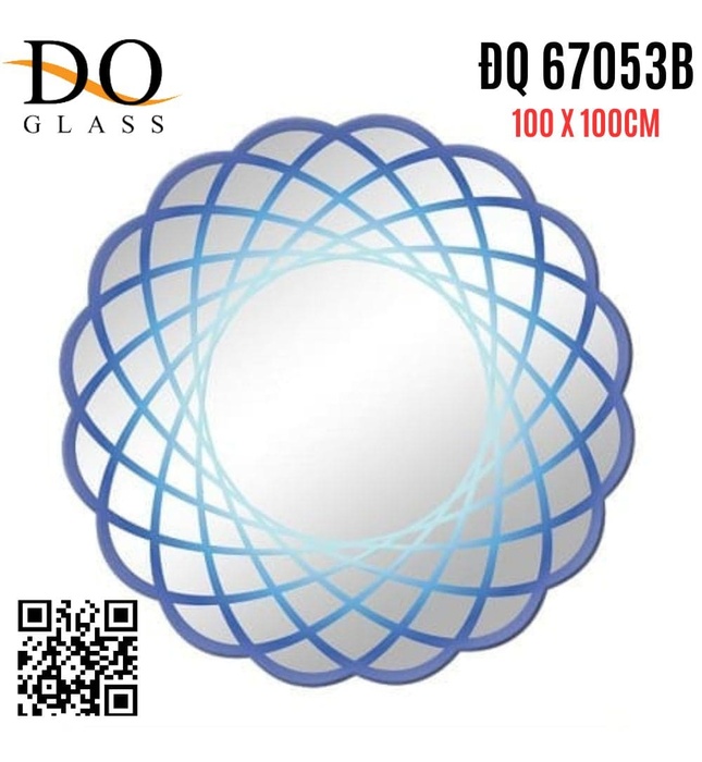 Gương đèn led phòng tắm Đình Quốc ĐQ 67053B (100x100cm) 