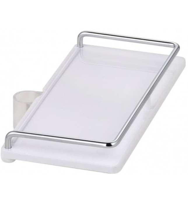 Kệ để đồ cài thanh trượt sen Đức Freshline Kludi 6410110-00