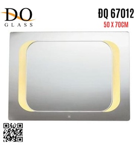 Gương đèn led phòng tắm Đình Quốc ĐQ 67012 (50x70cm) 