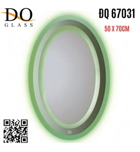 Gương đèn led phòng tắm Đình Quốc ĐQ 67031 (500x700mm) 
