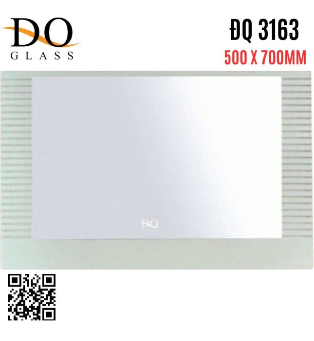 Gương phòng tắm Đình Quốc ĐQ 3163 (500x700mm)