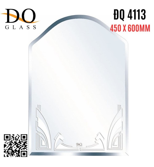 Gương phòng tắm Đình Quốc ĐQ 4113 (450x600mm) 