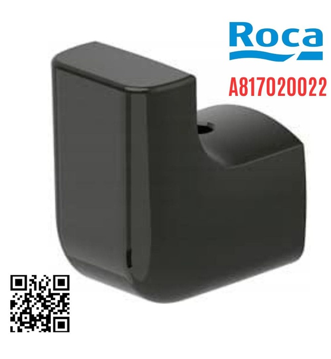 Móc áo đơn màu đen Roca A817020022