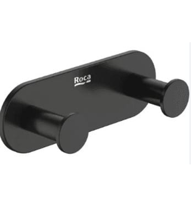 Móc áo đôi màu đen Roca A817571C40