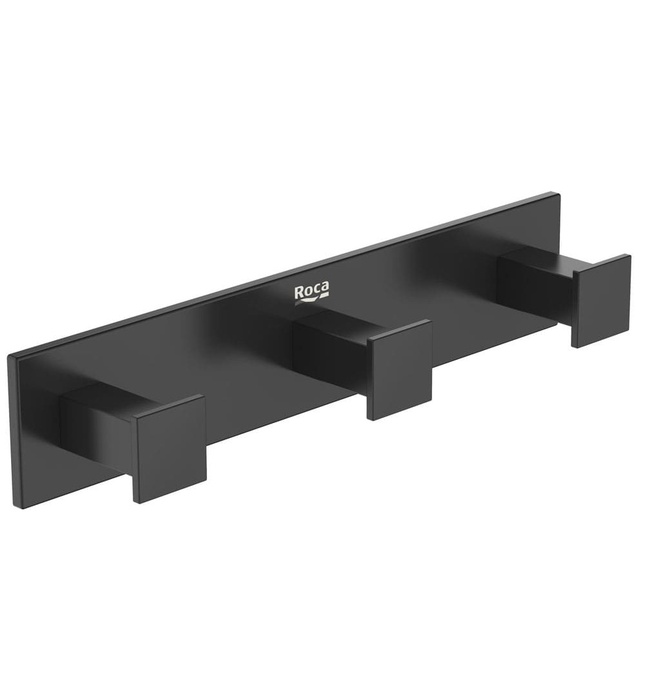 Móc áo 3 vấu màu đen Roca A817603C40