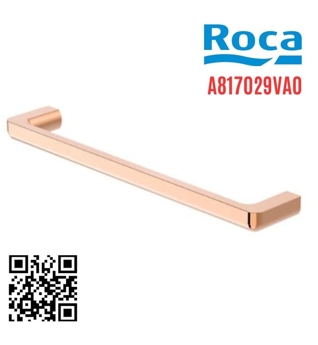 Thanh treo khăn đơn màu vàng sước Roca Tempo A817029VA0(45cm) 