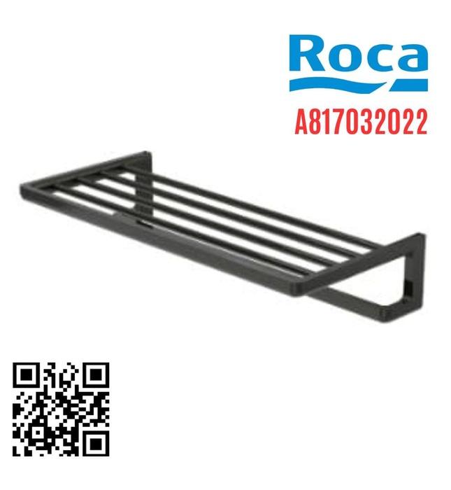 Giàn vắt khăn màu đen Roca Tempo A817032022