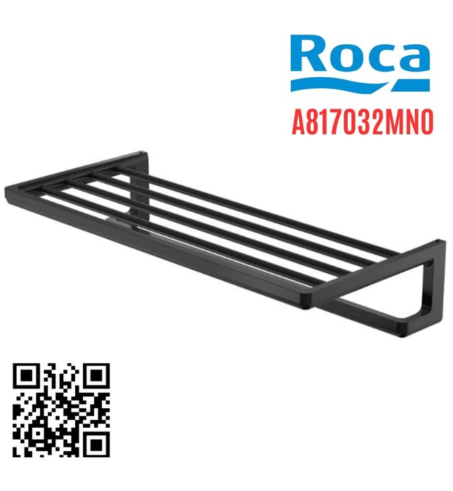 Giàn vắt khăn màu đen Roca Tempo A817032NM0