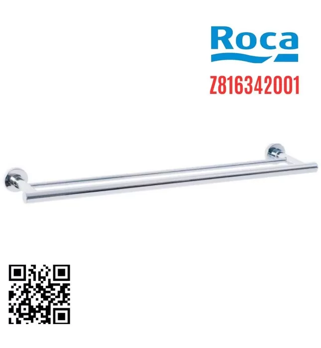Thanh treo khăn đôi Roca Vectra Z816342001